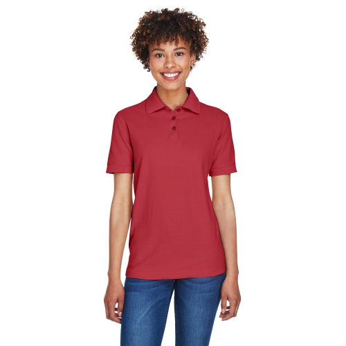UltraClub Women's Whisper Piqué Polo Product Image