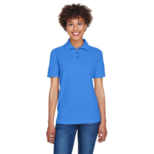 UltraClub Women's Whisper Piqué Polo Product Image