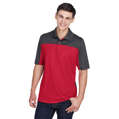 Core 365 Men's Balance Colorblock Performance Piqué Polo Product Image