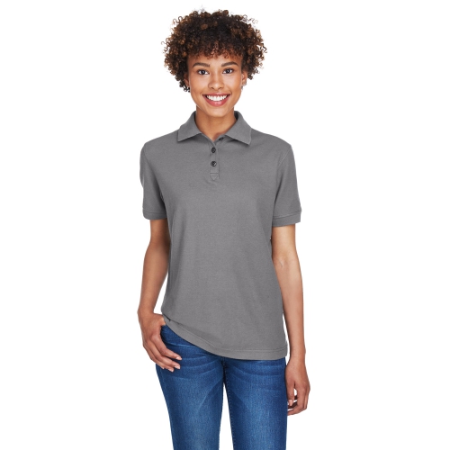 UltraClub Women's Whisper Piqué Polo Product Image