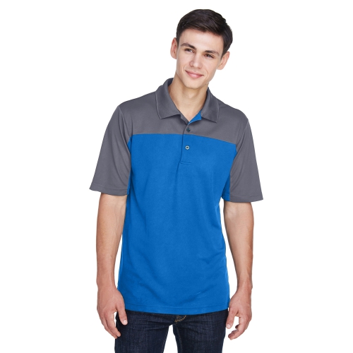 Core 365 Men's Balance Colorblock Performance Piqué Polo Product Image