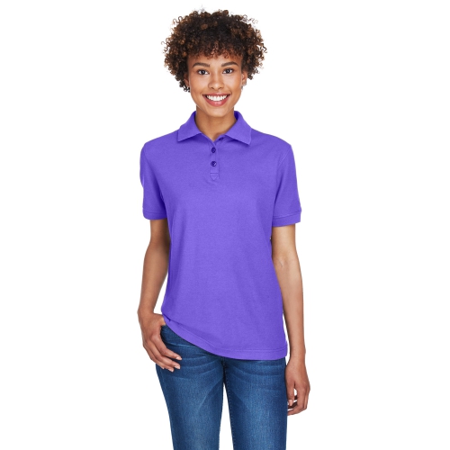 UltraClub Women's Whisper Piqué Polo Product Image