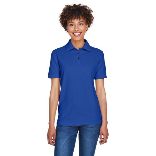 UltraClub Women's Whisper Piqué Polo Product Image