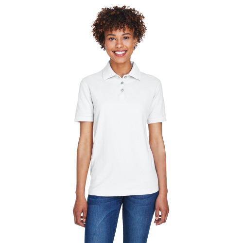UltraClub Women's Whisper Piqué Polo Product Image