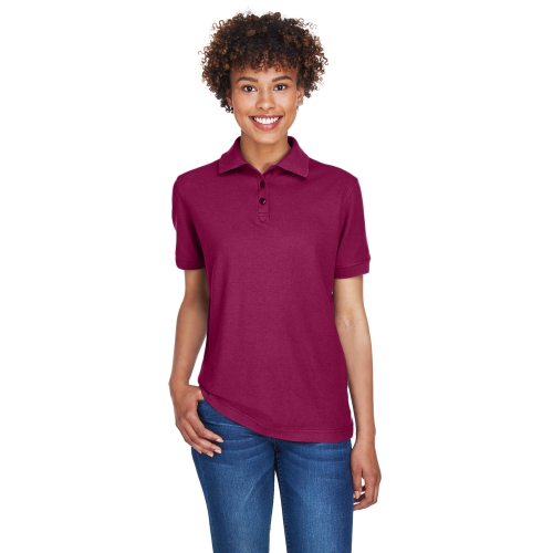 UltraClub Women's Whisper Piqué Polo Product Image