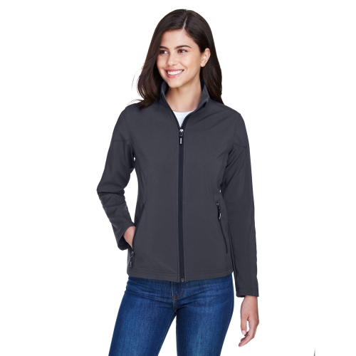 Core 365 Women Cruise Two-Layer Fleece Bonded Soft Shell Jacket Product Image