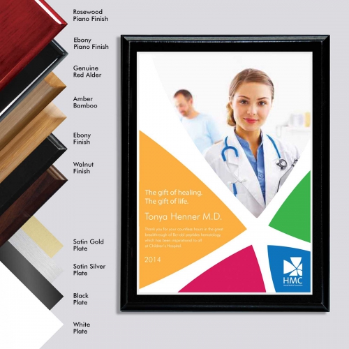 9" x 12" Full Color Plaque Product Image