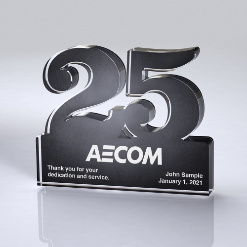 Freestanding 25 Year Anniversary Award Product Image