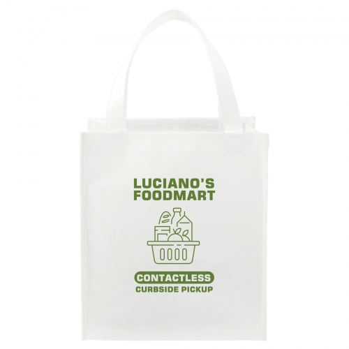 Double Laminated Wipeable Grocery Tote Product Image