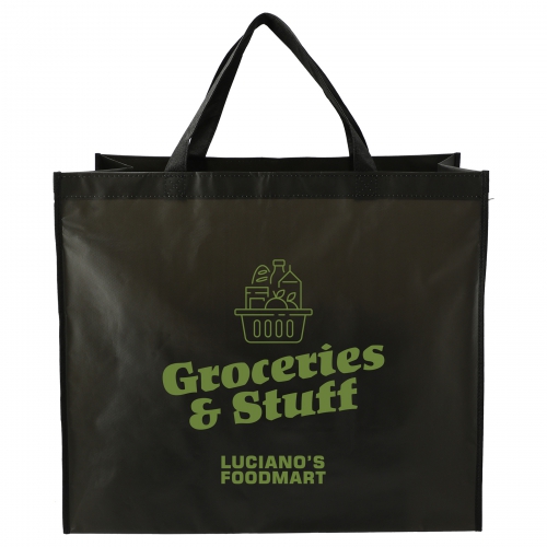 Double Laminated Wipeable Jumbo Tote Product Image