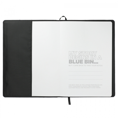 7" x 10" FSC® Mix Reclaim RPET Refillable Journal Product Image