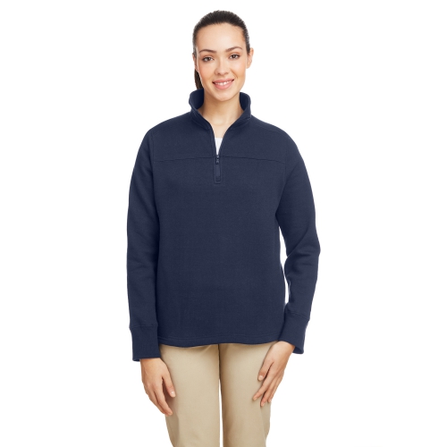 Nautica Women's Anchor Quarter-Zip Pullover Product Image