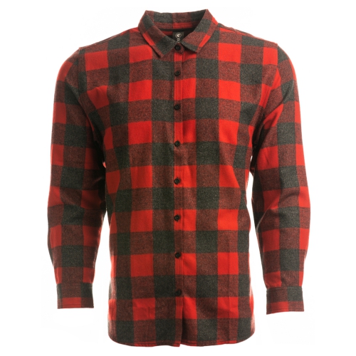 Burnside Women's Yarn-Dyed Long Sleeve Plaid Flannel Shirt Product Image