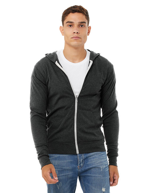 BELLA+CANVAS Unisex Triblend Lightweight Hoodie Product Image