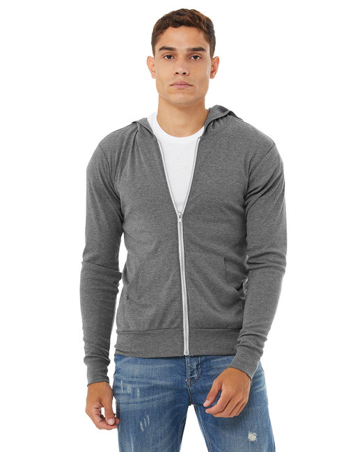 BELLA+CANVAS Unisex Triblend Lightweight Hoodie Product Image
