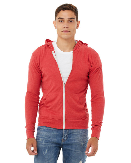 BELLA+CANVAS Unisex Triblend Lightweight Hoodie Product Image