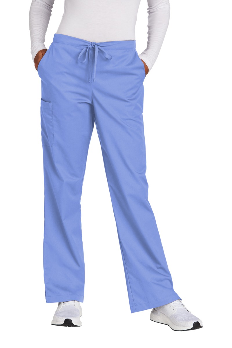 WonderWink® Women’s Petite WorkFlex™ Flare Leg Cargo Pant Product Image