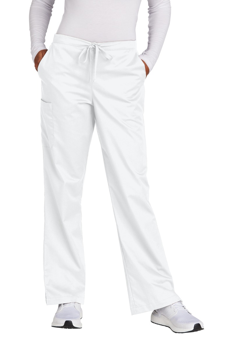 WonderWink® Women’s Petite WorkFlex™ Flare Leg Cargo Pant Product Image
