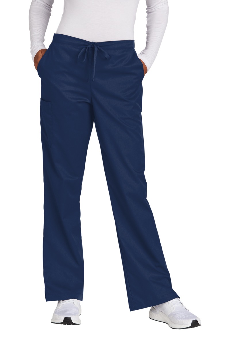 WonderWink® Women’s Petite WorkFlex™ Flare Leg Cargo Pant Product Image