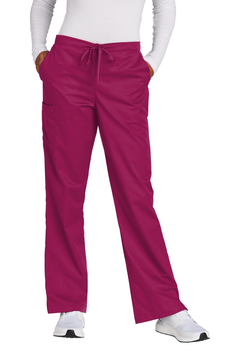 WonderWink® Women’s Petite WorkFlex™ Flare Leg Cargo Pant Product Image