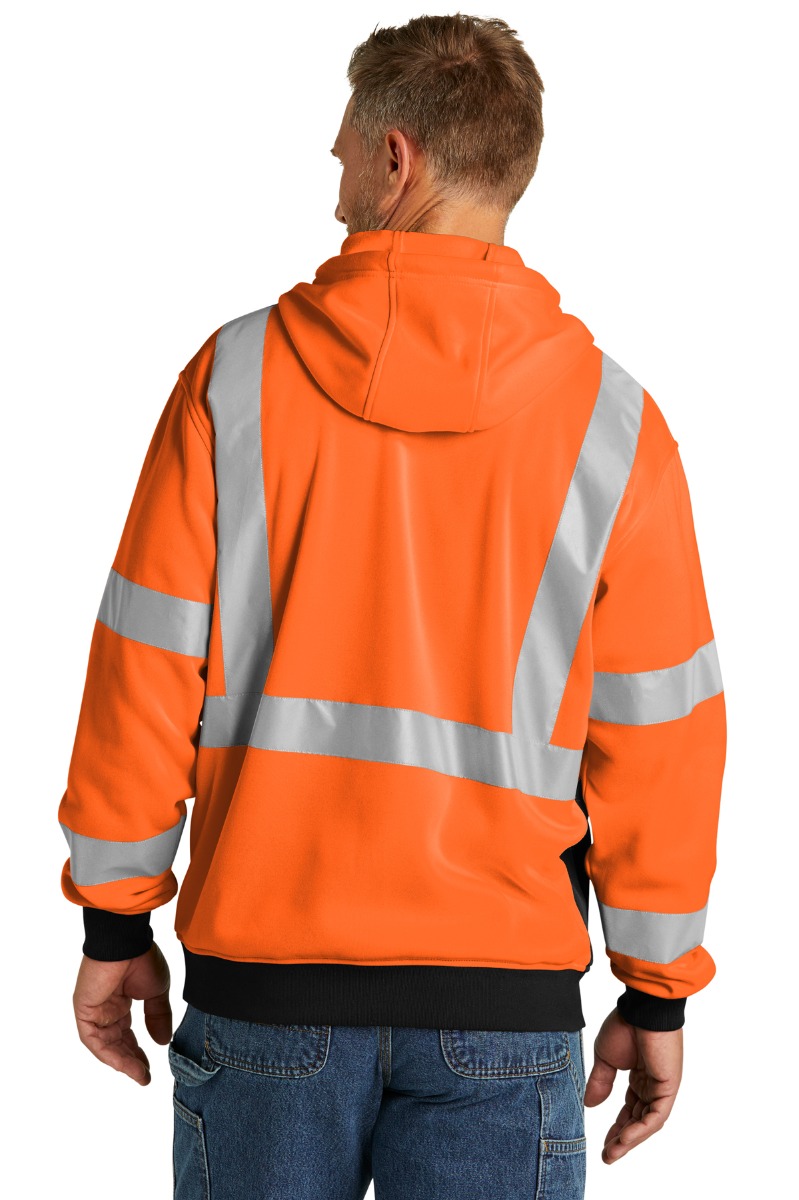 CornerStone ANSI 107 Class 3 Heavy-Duty Fleece Full-Zip Hoodie Product Image