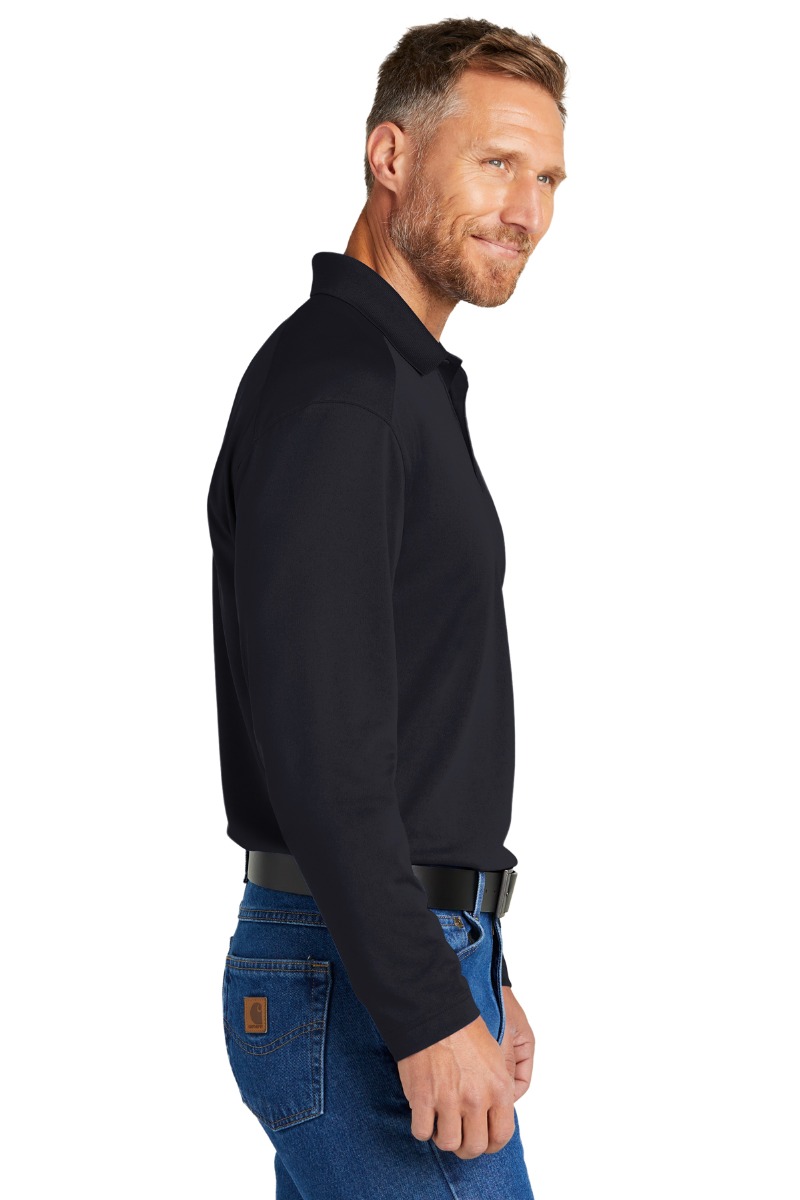 CornerStone Select Lightweight Snag-Proof Long Sleeve Polo Product Image