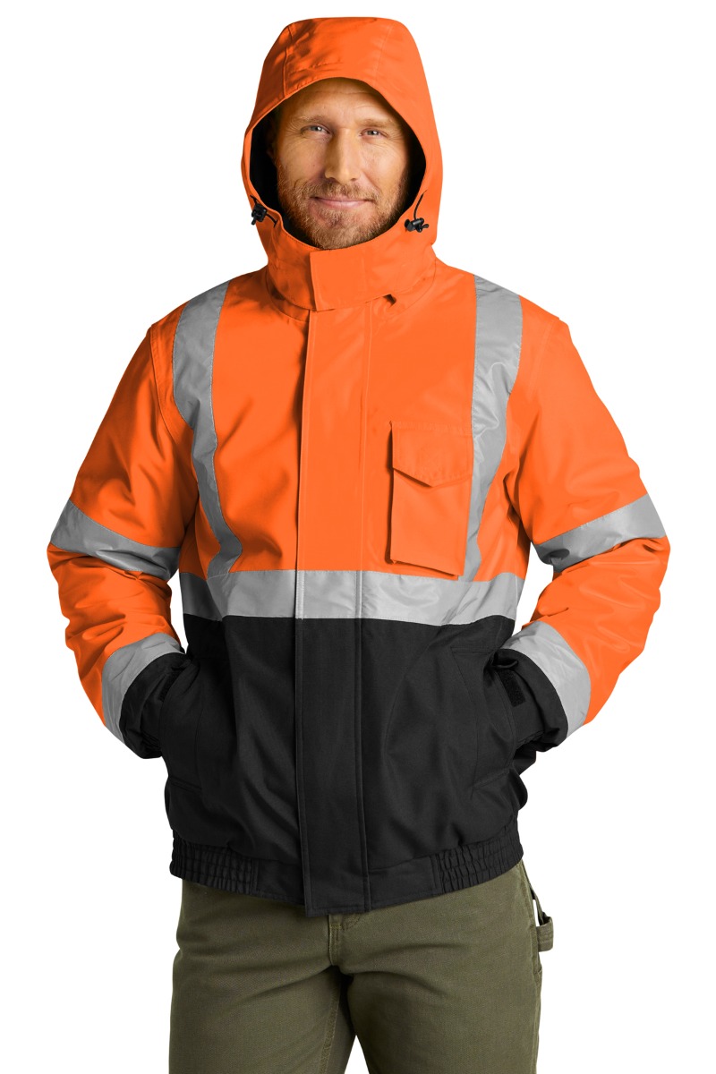 CornerStone ANSI 107 Class 3 Economy Waterproof Insulated Bomber Jacket Product Image