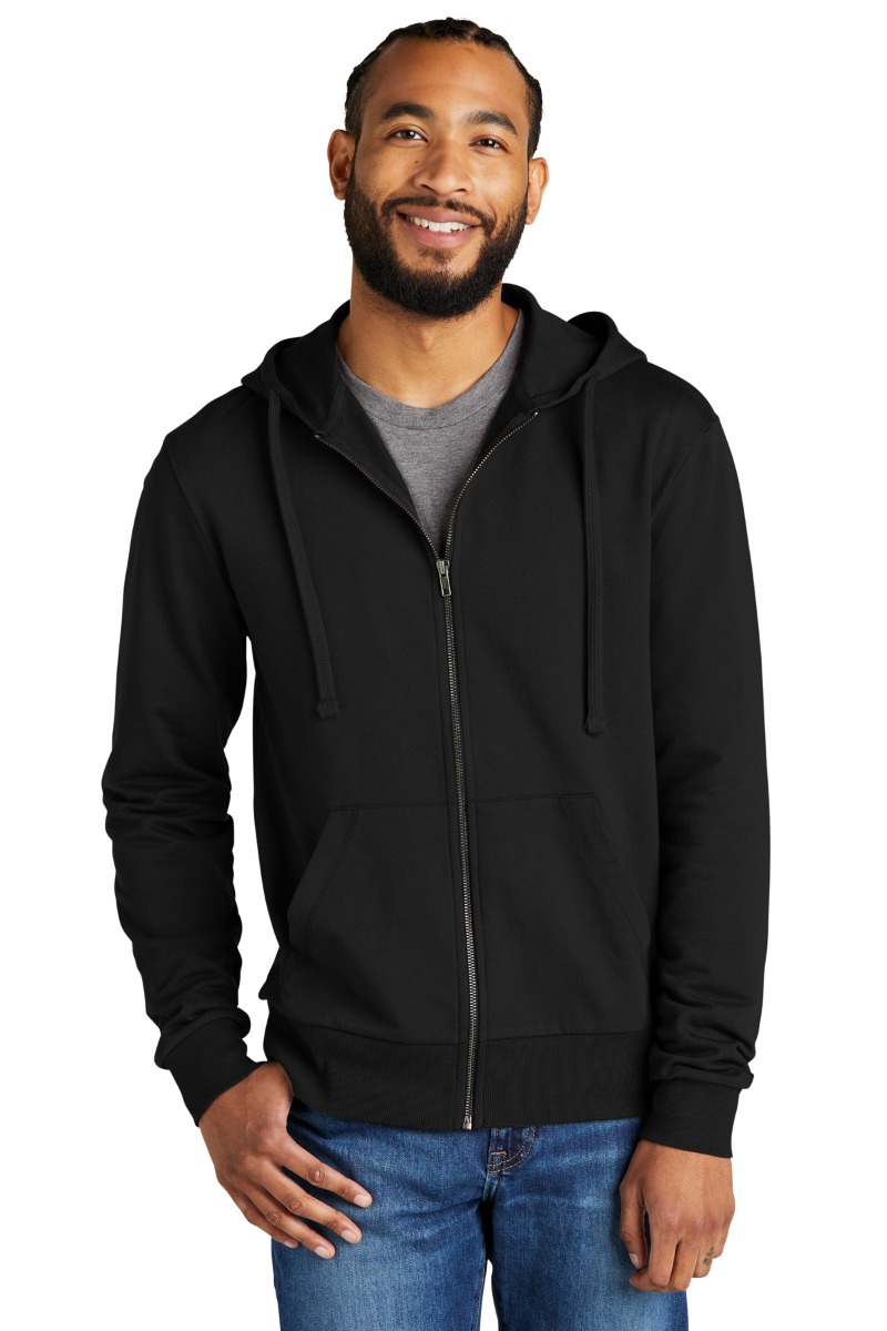 Allmade® Unisex Organic French Terry Full-Zip Hoodie Product Image