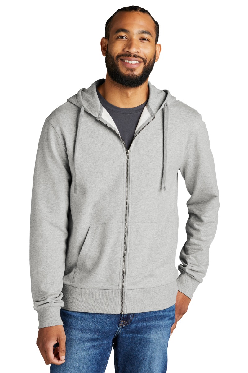 Allmade® Unisex Organic French Terry Full-Zip Hoodie Product Image