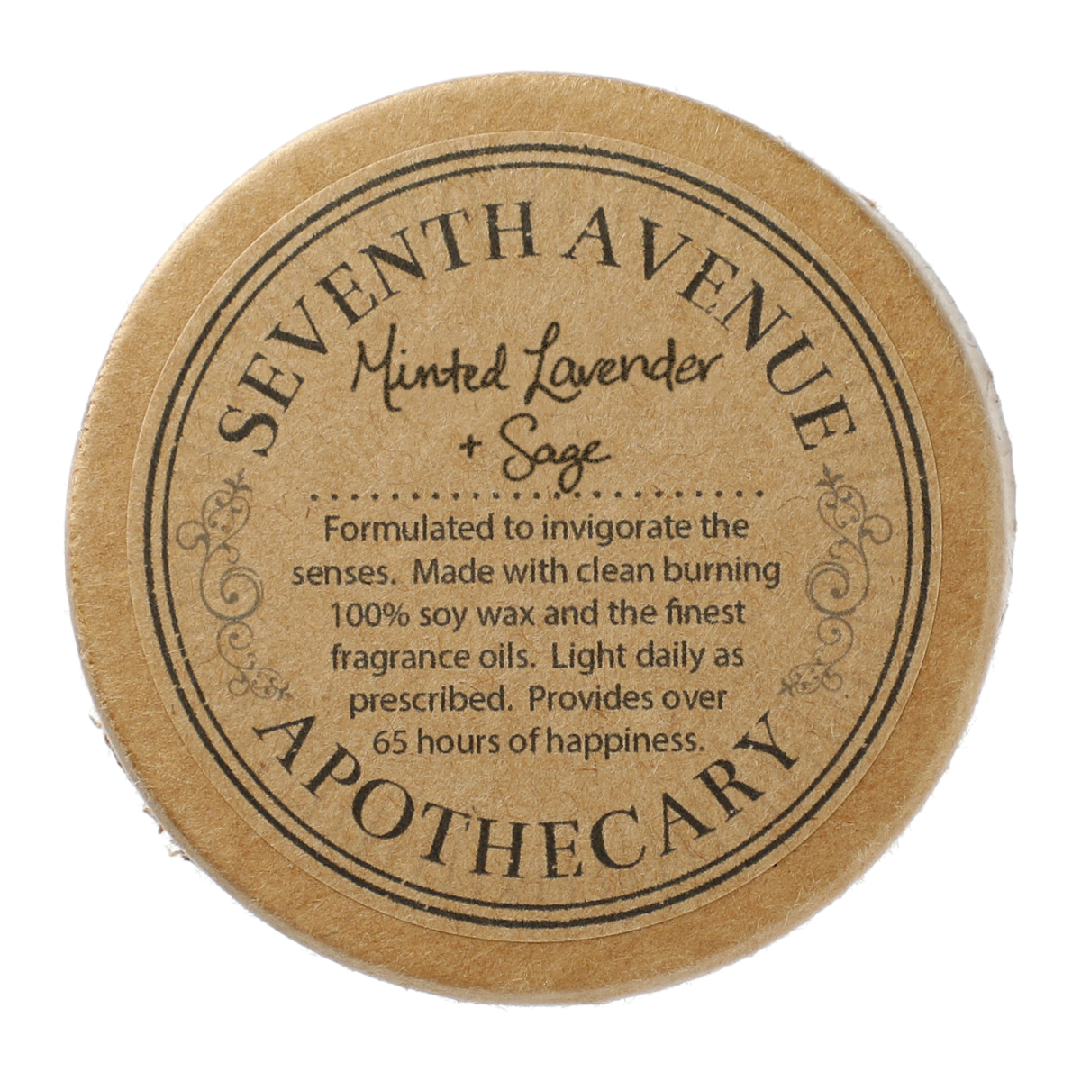 Seventh Avenue Apothecary Minted Lavender & Sage 11 oz. Glass Jar Candle Product Image