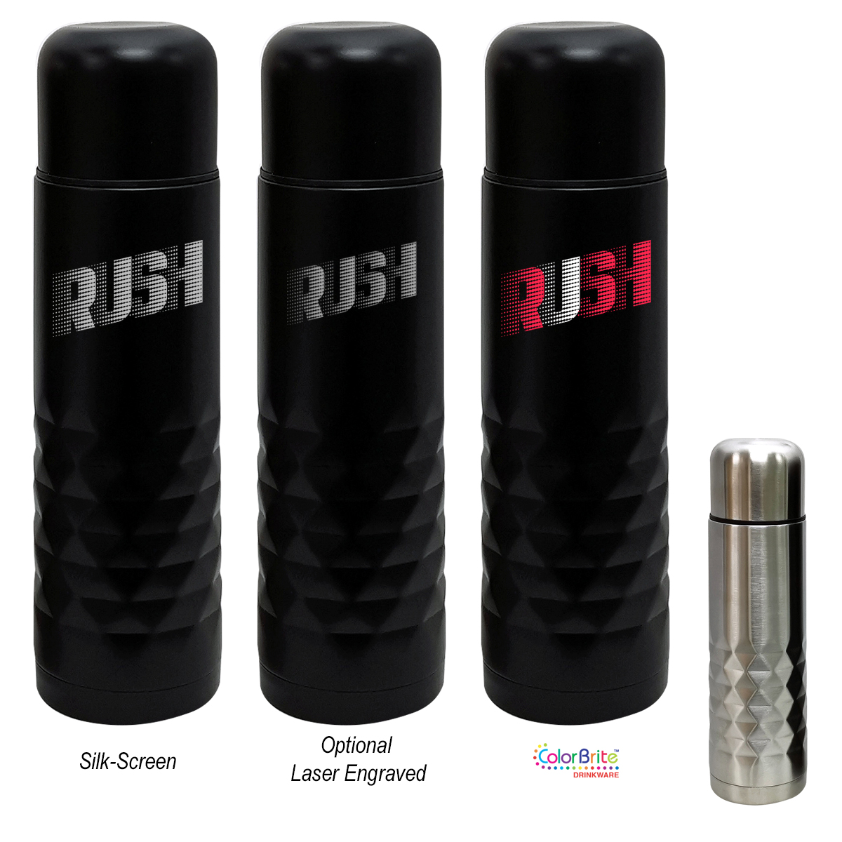 Lincoln Stainless Steel Thermos - 16 oz. Product Image