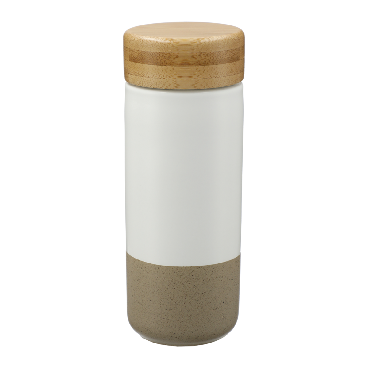 Arlo Ceramic Tumbler with Bamboo Lid - 11 oz. Product Image