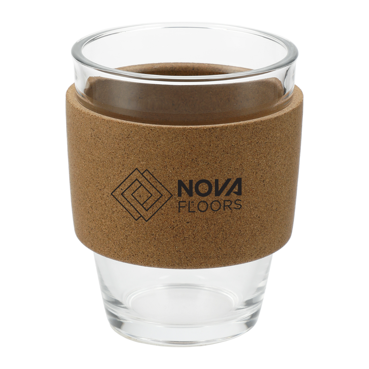 Brooklyn Glass Cup with Cork Band - 12 oz. Product Image