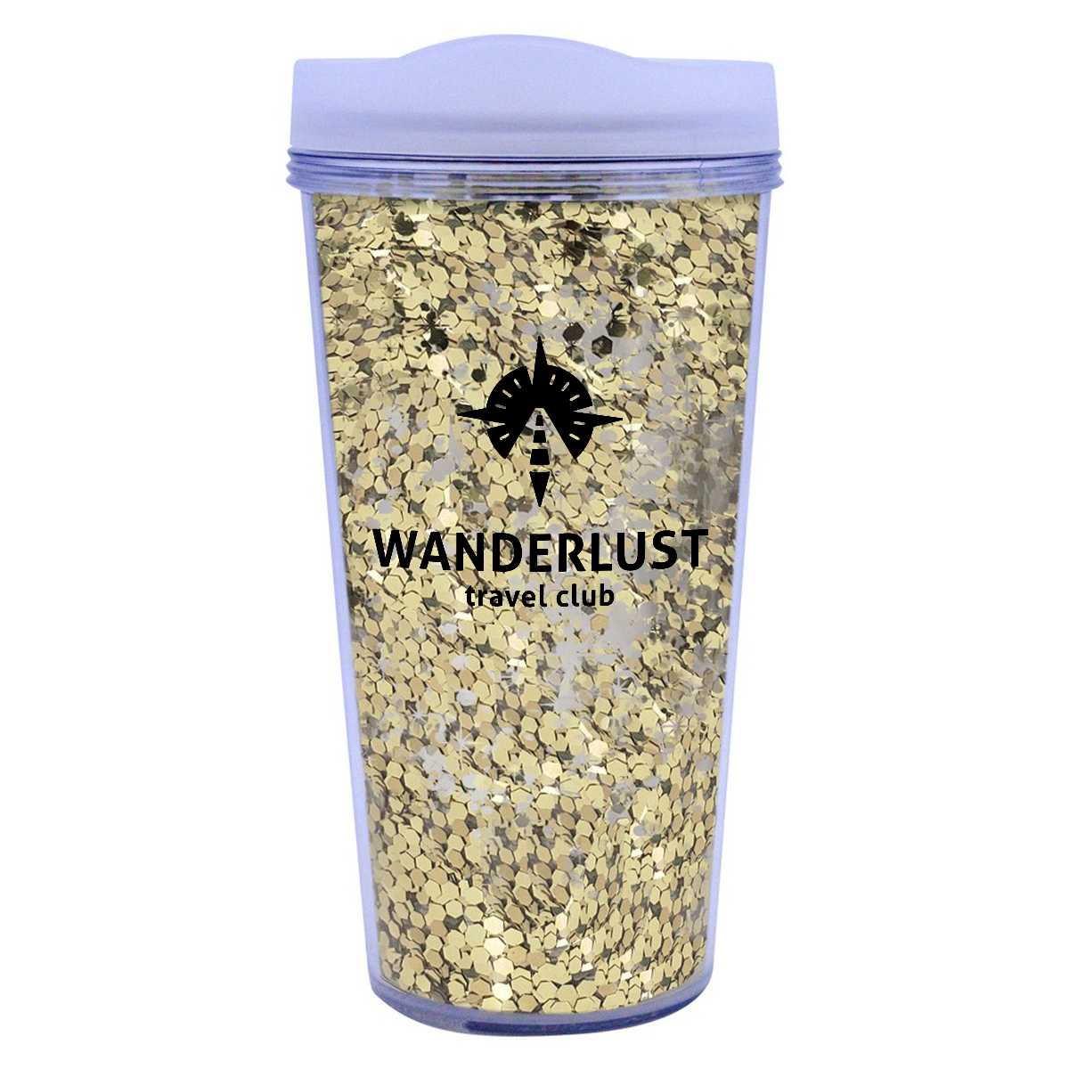Glamour Glitter Tumbler - 17 oz. Product Image