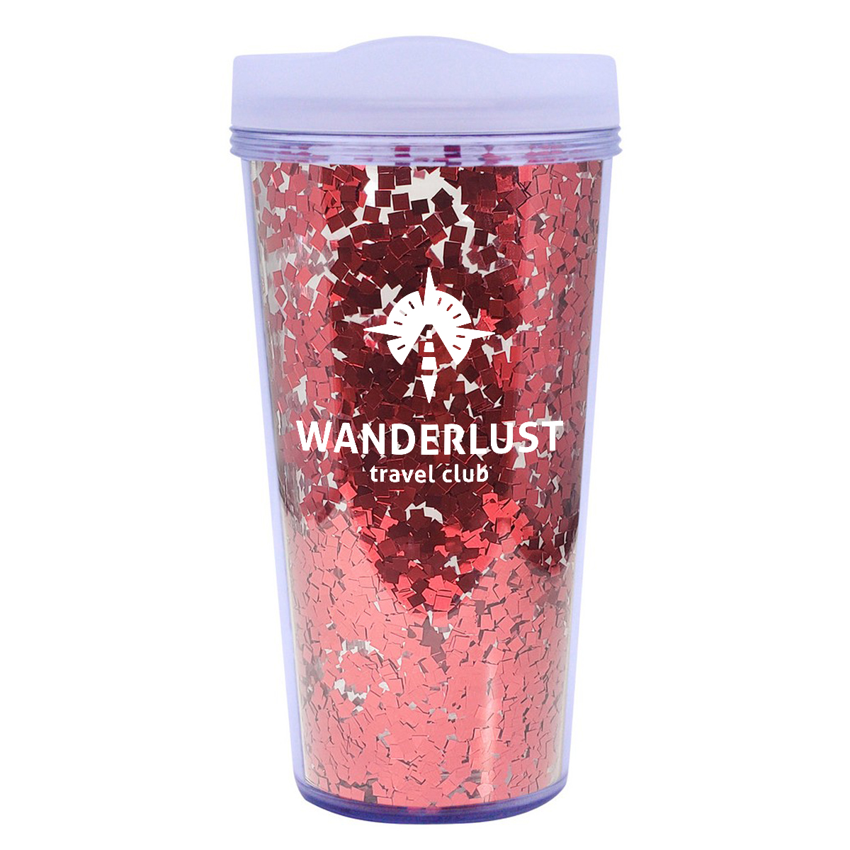 Glamour Glitter Tumbler - 17 oz. Product Image