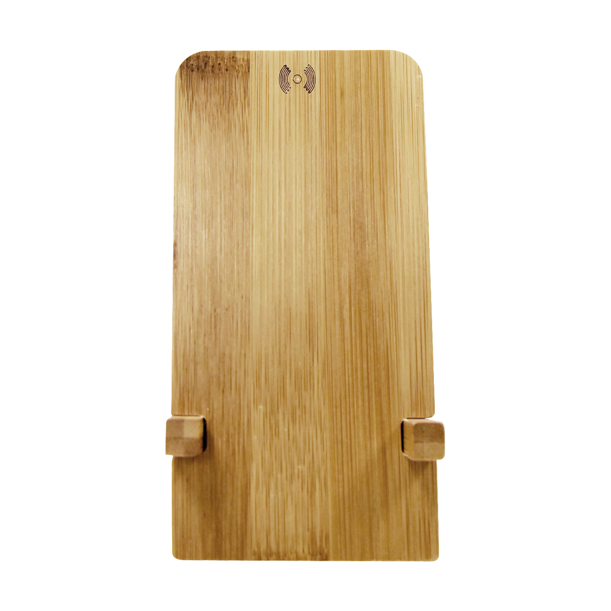 Bamboo Wireless Charger Phone Stand Product Image