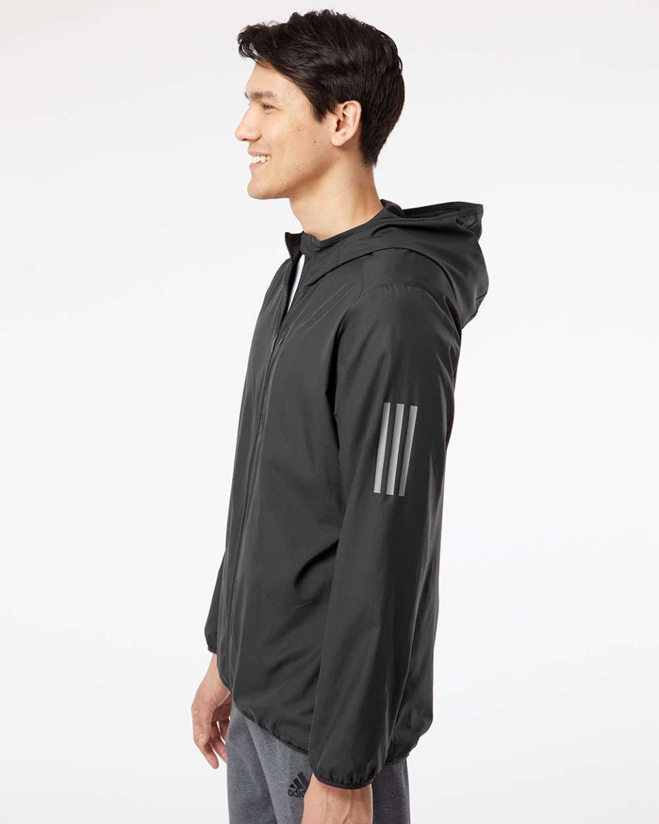 adida Hooded Full-Zip Windbreaker Product Image