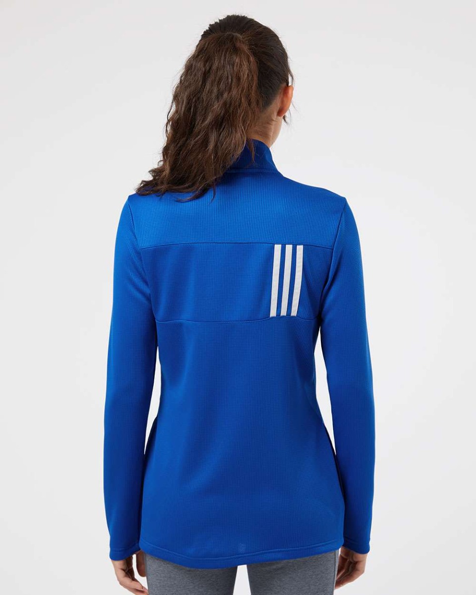 adidas Women's 3-Stripes Double Knit Full-Zip Product Image
