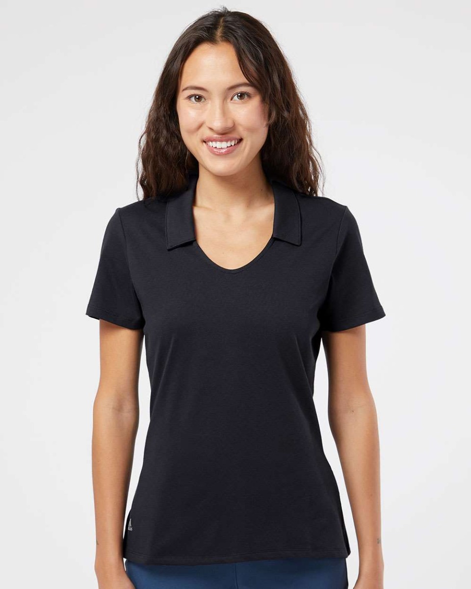 adidas Women's Floating 3-Stripes Polo Product Image