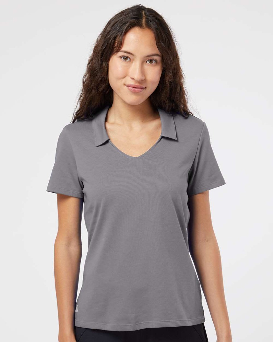 adidas Women's Floating 3-Stripes Polo Product Image