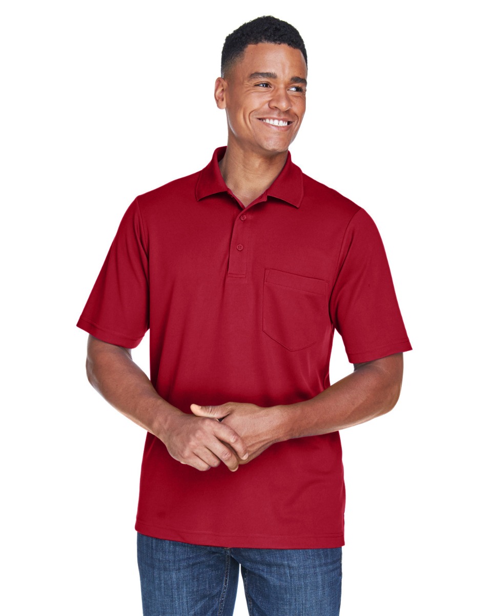 Core 365 Men's Origin Performance Piqué Polo with Pocket Product Image