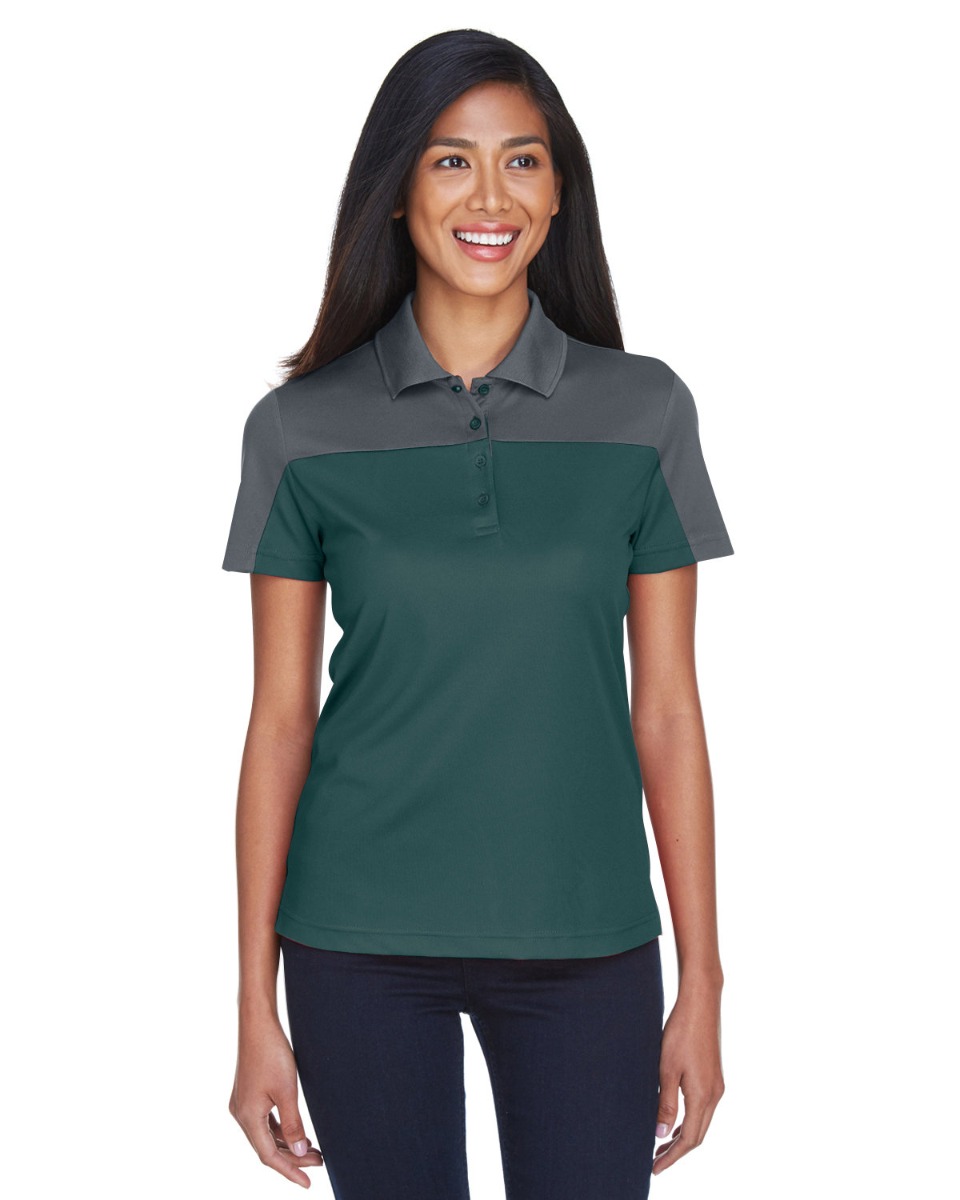 Core 365 Women's Balance Colorblock Performance Piqué Polo Product Image