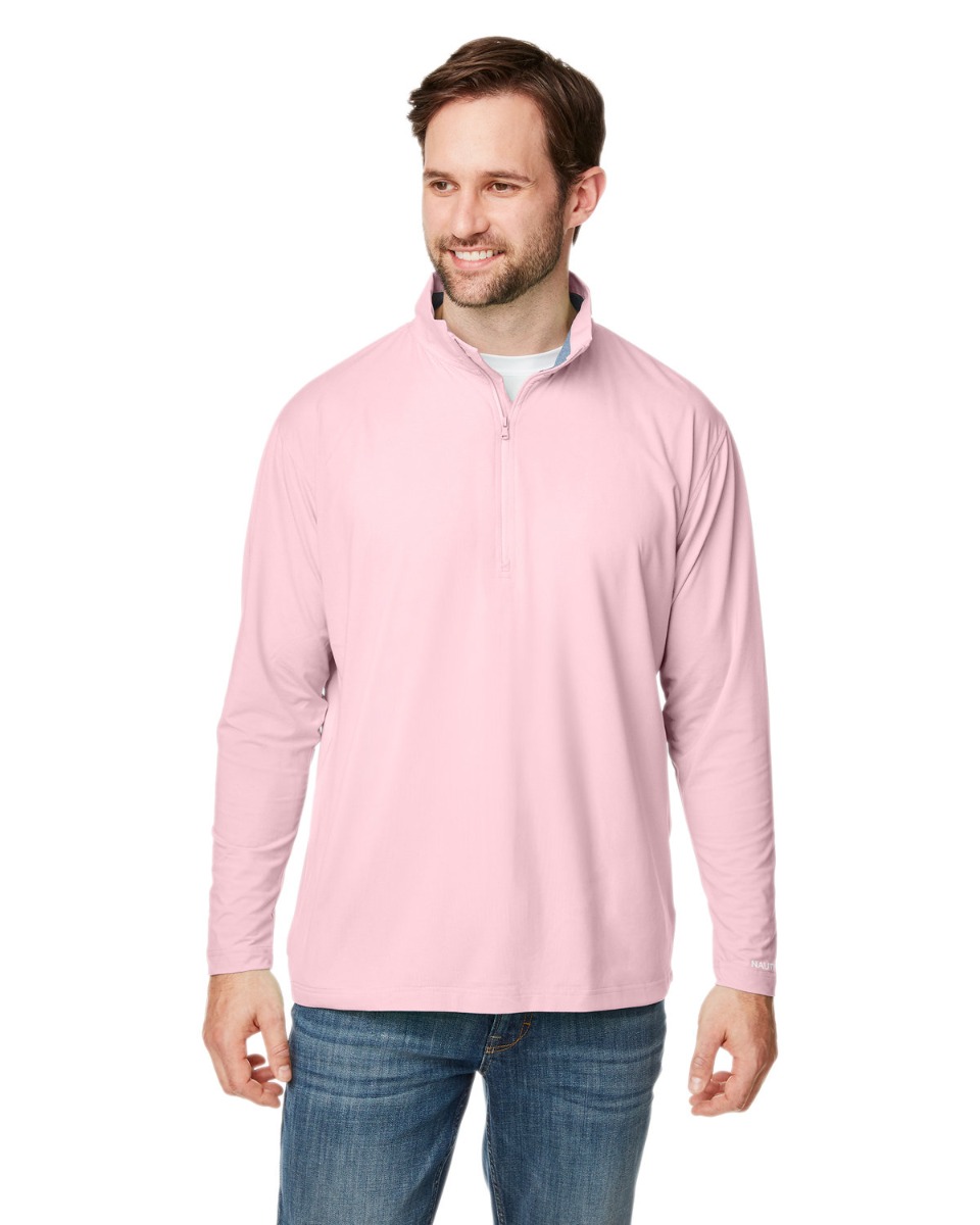 Nautica Men's Saltwater Quarter-Zip Pullover Product Image