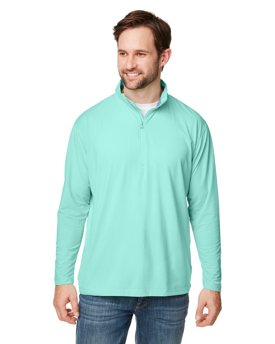 Nautica Men's Saltwater Quarter-Zip Pullover Product Image