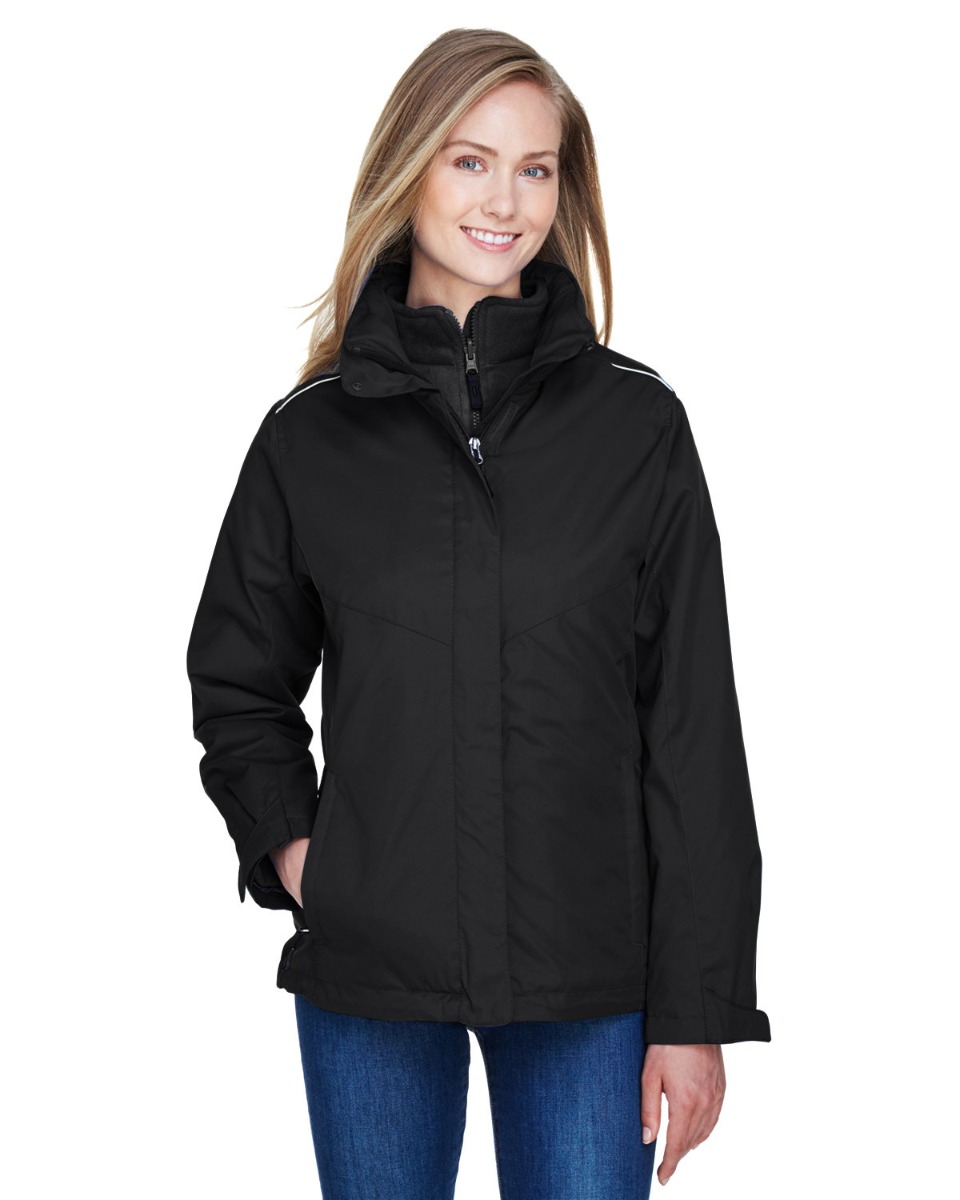 Core 365 Women's Region 3-in-1 Jacket with Fleece Liner Product Image