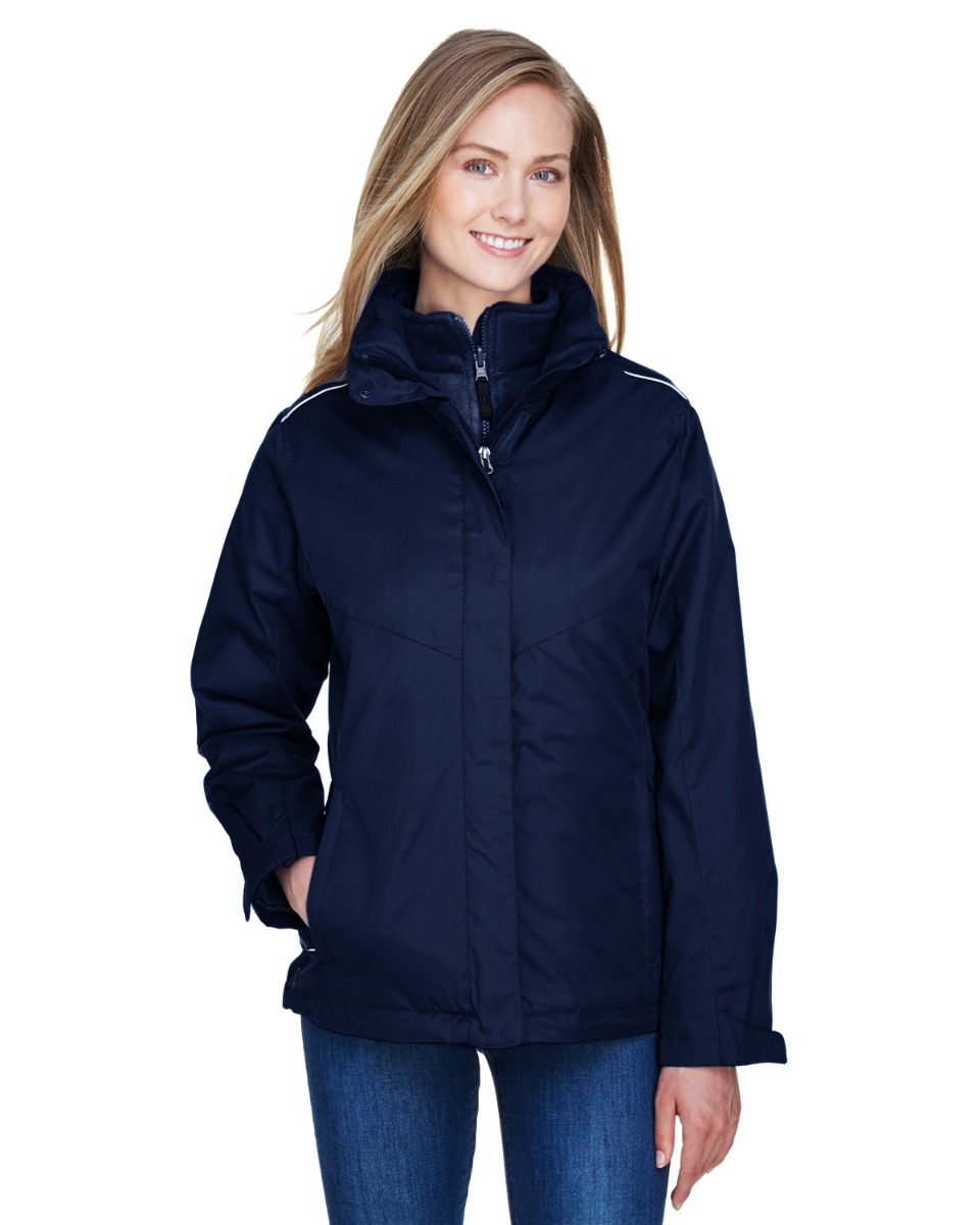 Core 365 Women's Region 3-in-1 Jacket with Fleece Liner Product Image
