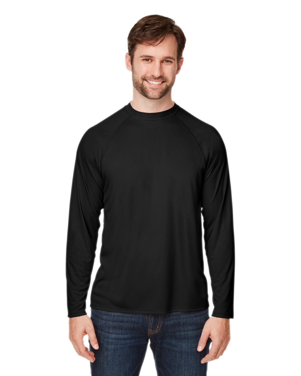 Core 365 Unisex Ultra UVP™ Long-Sleeve Raglan T-Shirt Product Image