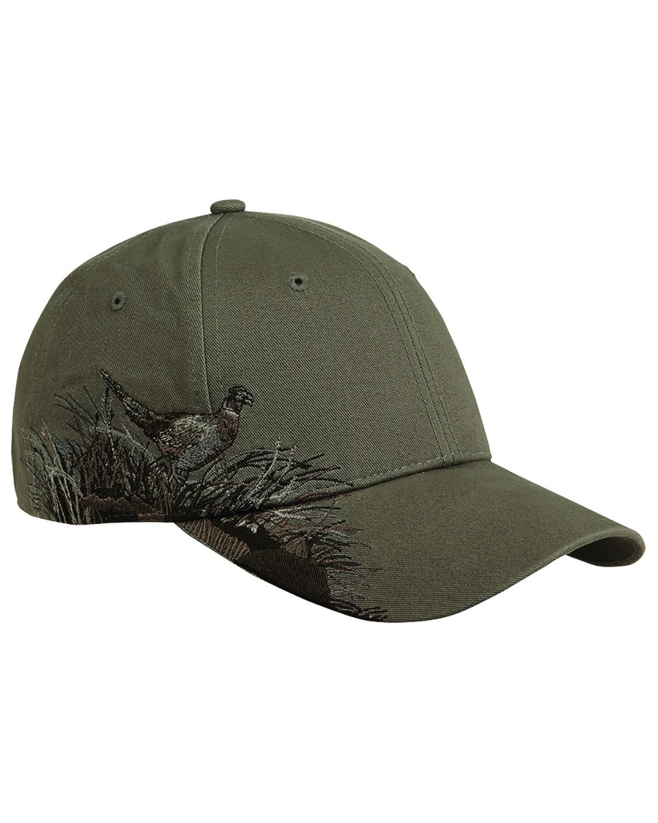 Dri Duck Brushed Cotton Twill Pheasant Cap Product Image