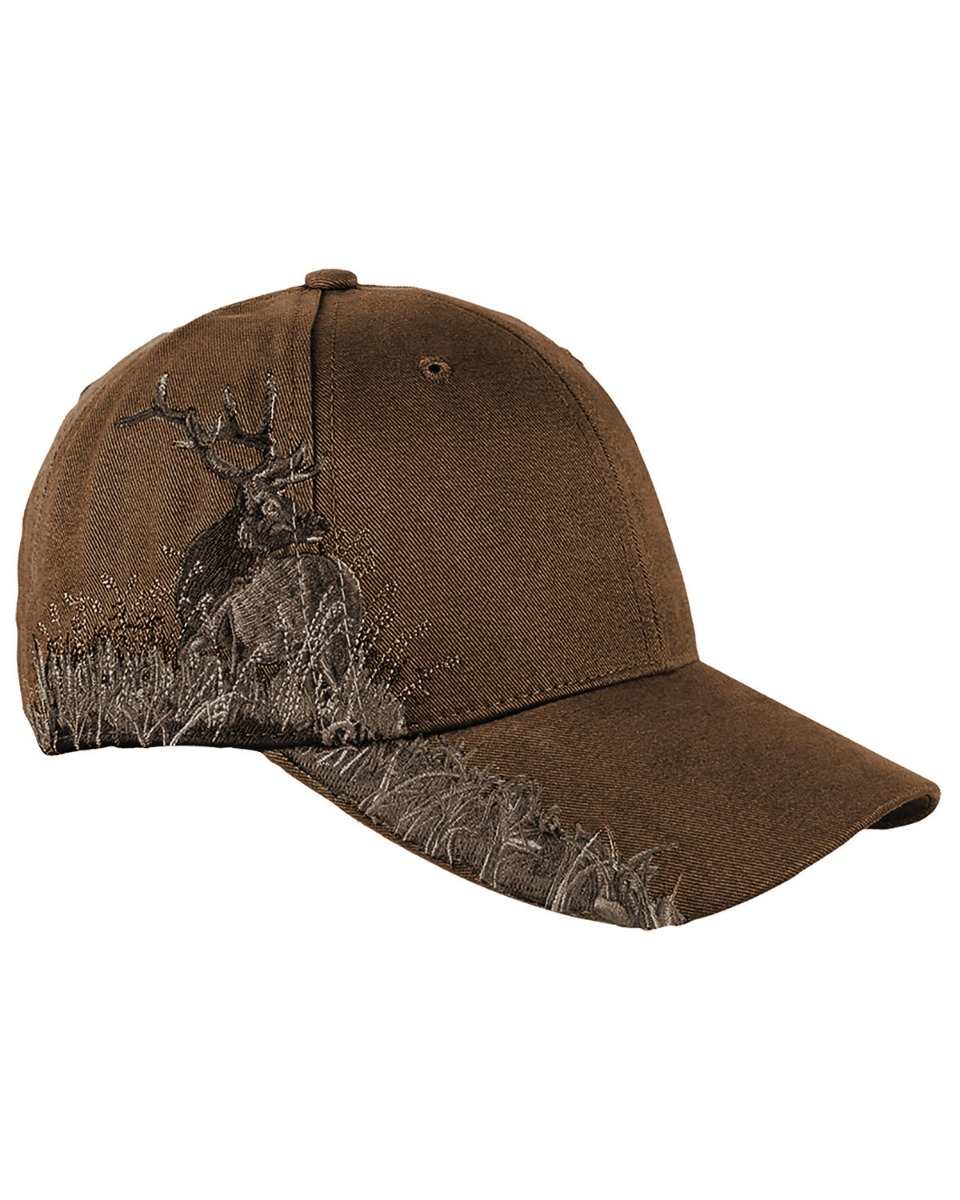 Dri Duck Brushed Cotton Twill Elk Cap Product Image