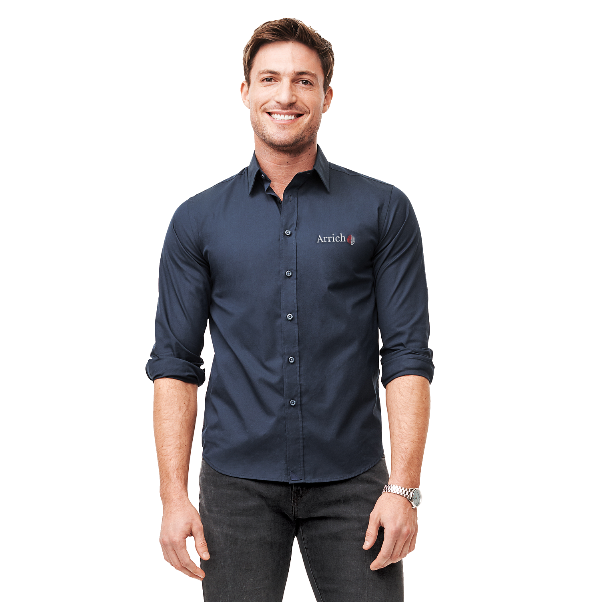 UNTUCKit Men's Castello Wrinkle-Free Long Sleeve Slim-Fit Shirt Product Image